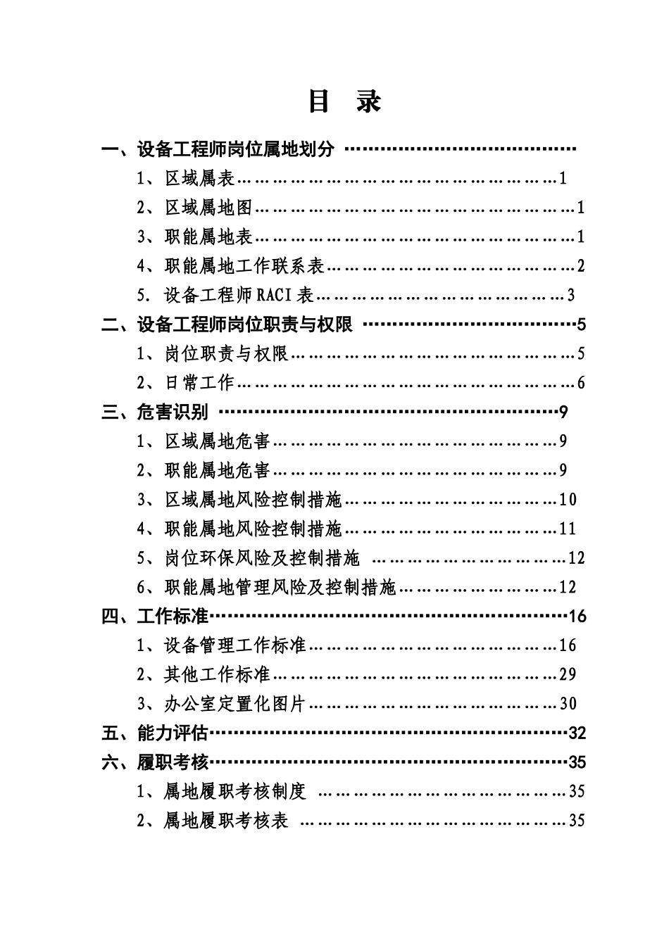 设备工程师岗位属地管理手册_第2页