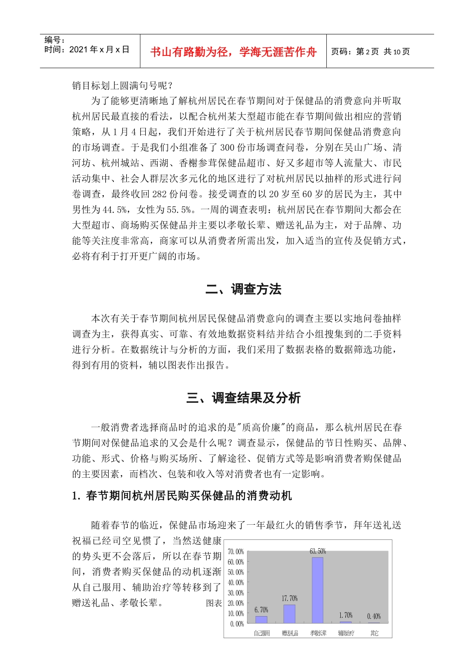 调查报告模版_第2页