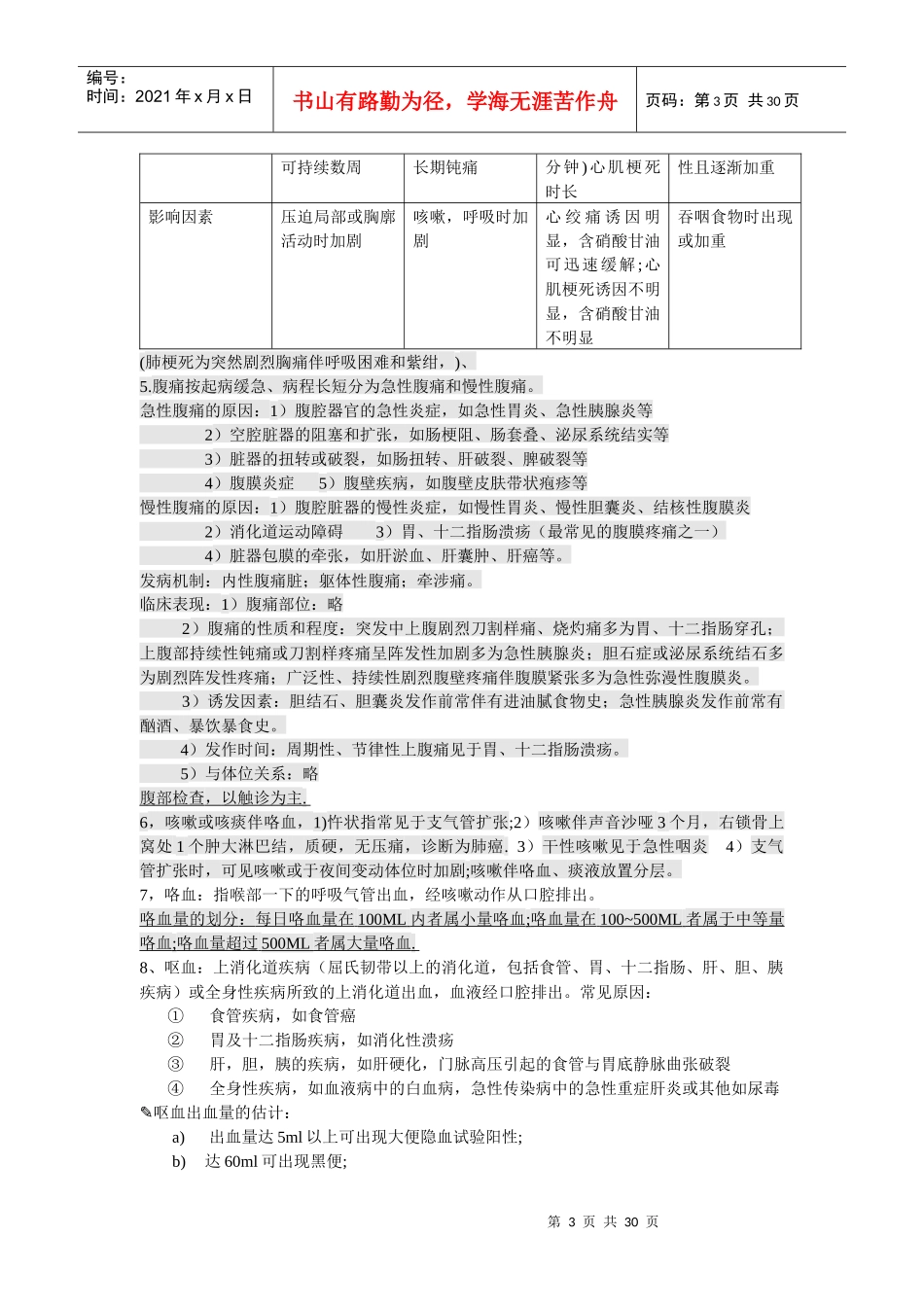 诊断学基础重点(最新)_第3页
