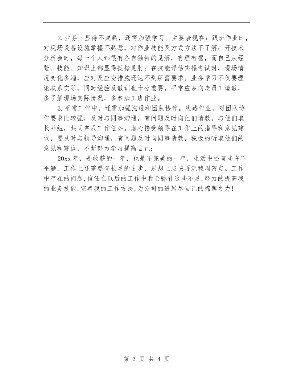 技术支持个人工作总结_第3页