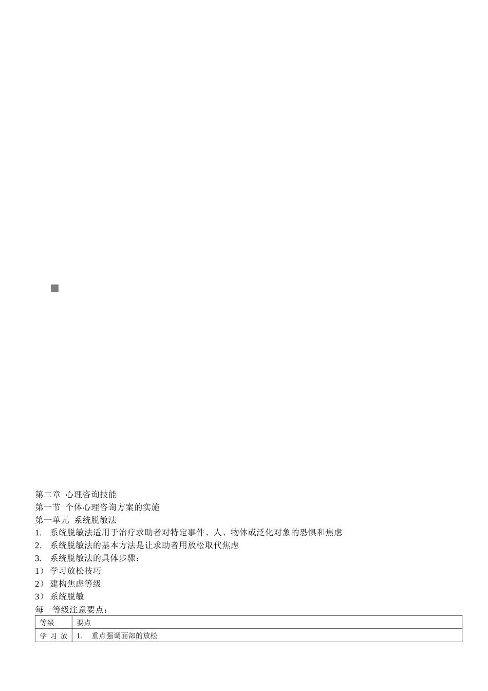 试谈心理咨询技能_第1页