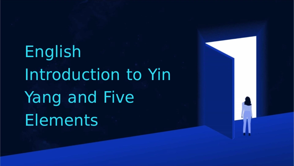 阴阳五行英文介绍课件_第1页