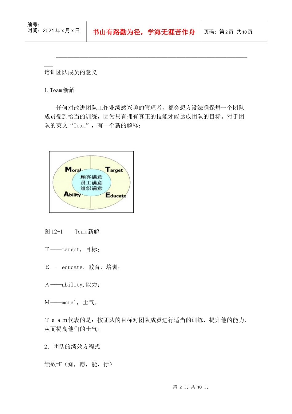 讲义：训练团队精英_第2页