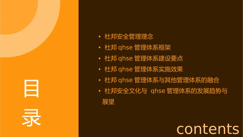 杜邦安全管理全面改进QHSE管理体系研讨课件_第2页