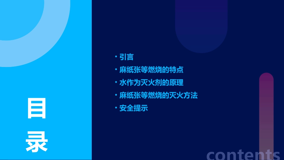 麻纸张等燃烧的火灾水是最佳灭火剂课件_第2页