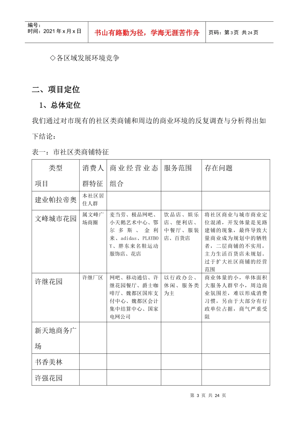 许昌某商业街推广方案_第3页