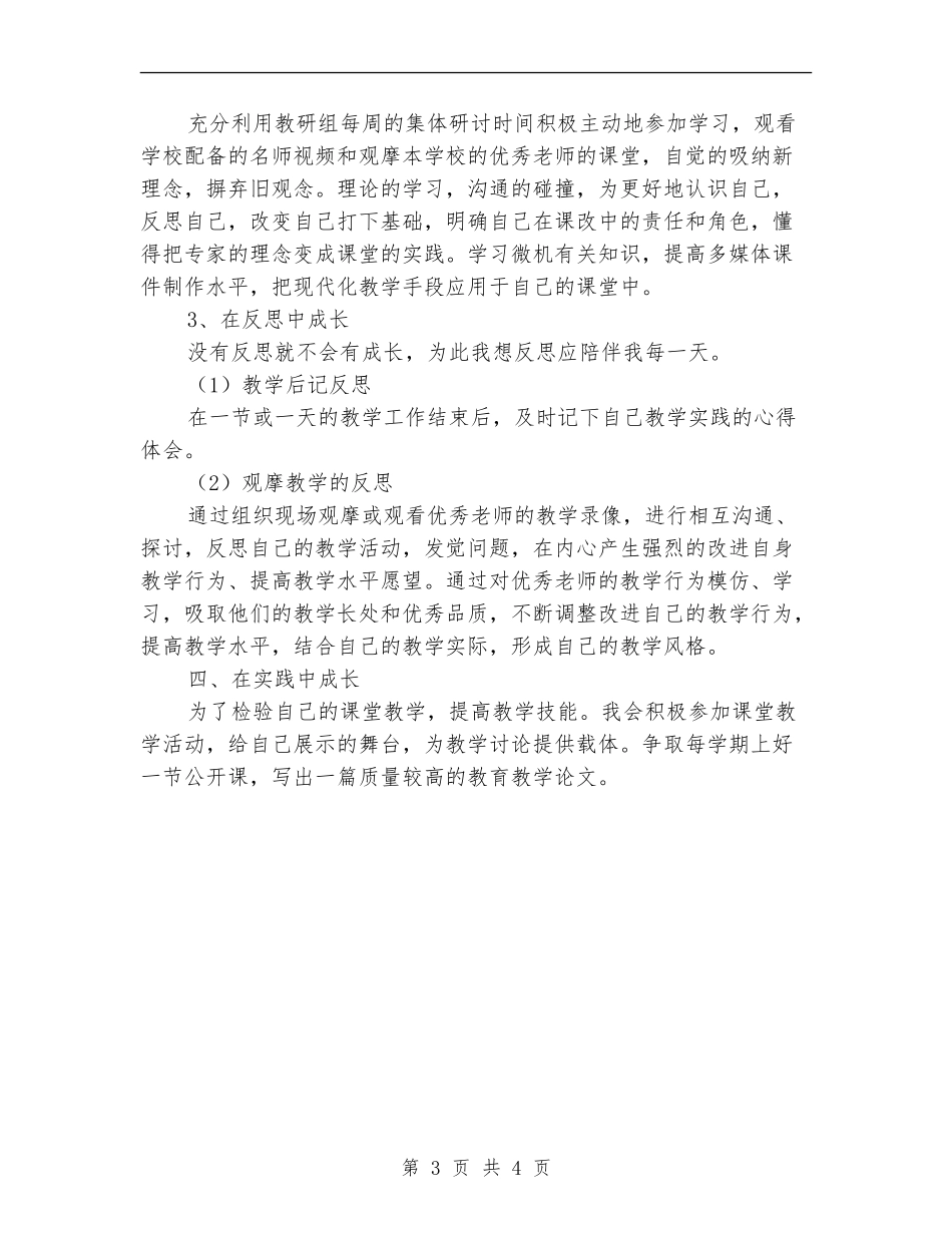2024年教师专业发展计划_第3页