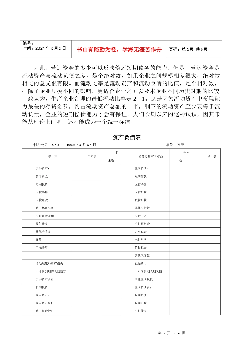 财务状况综合诊断—变现能力_第2页