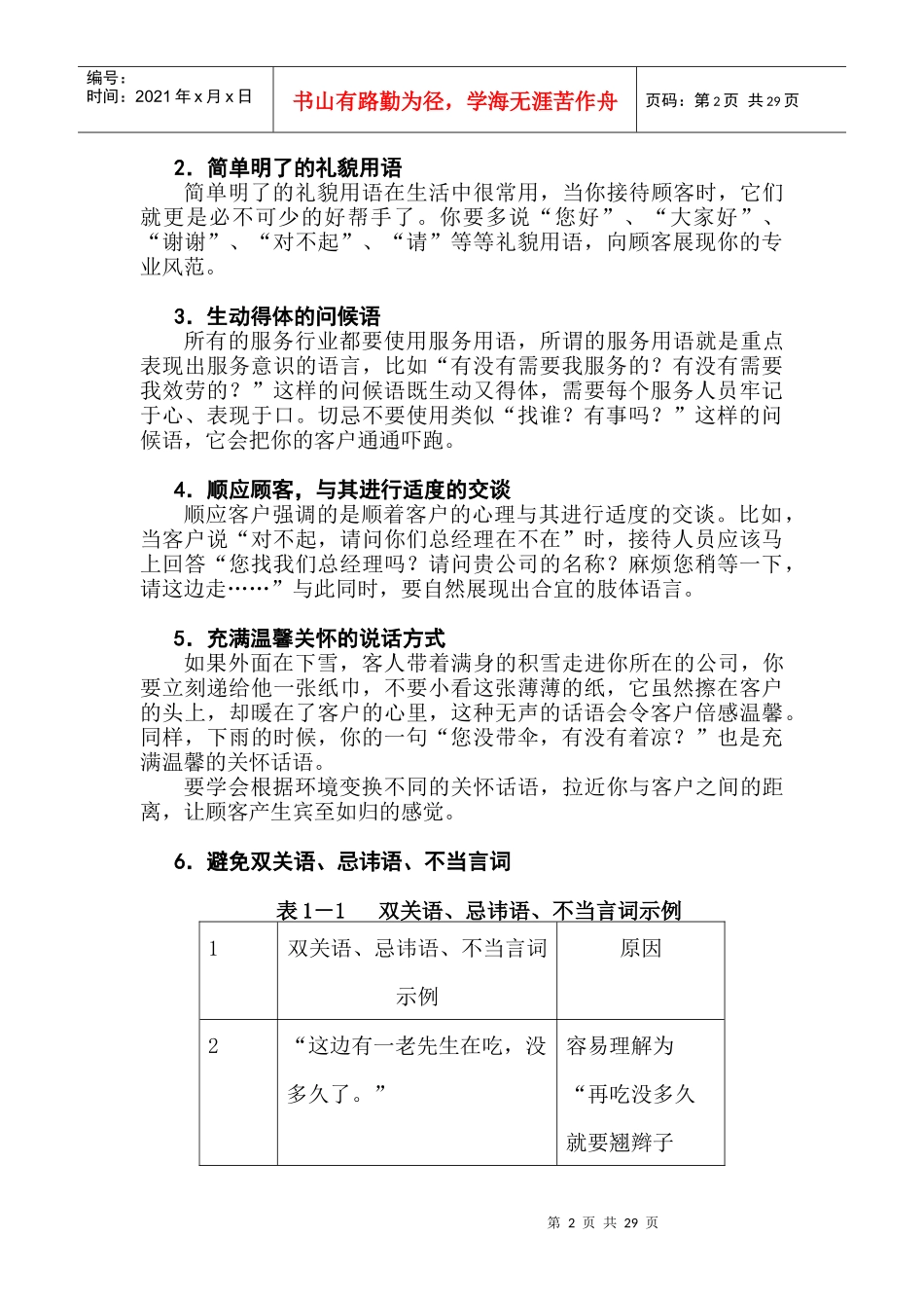 访客接待拜访礼仪培训教材_第2页