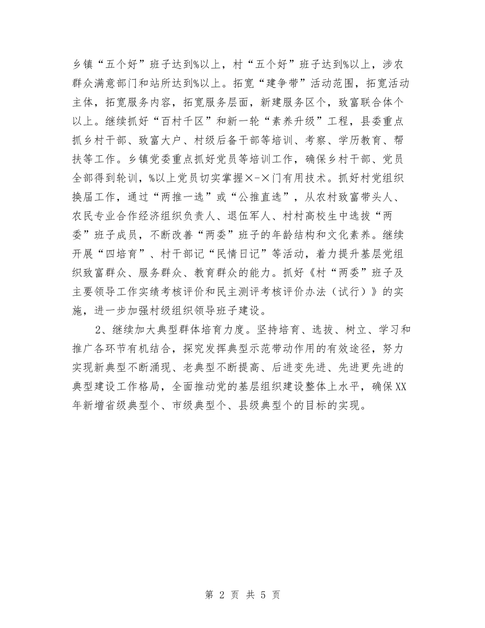 2024年党建工作计划样文最新与2024年党建工作计划样本汇编_第2页