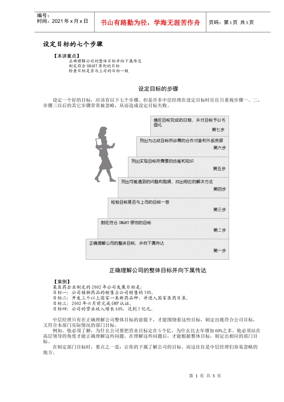 设定目标的七个步骤（DOC5）(1)_第1页