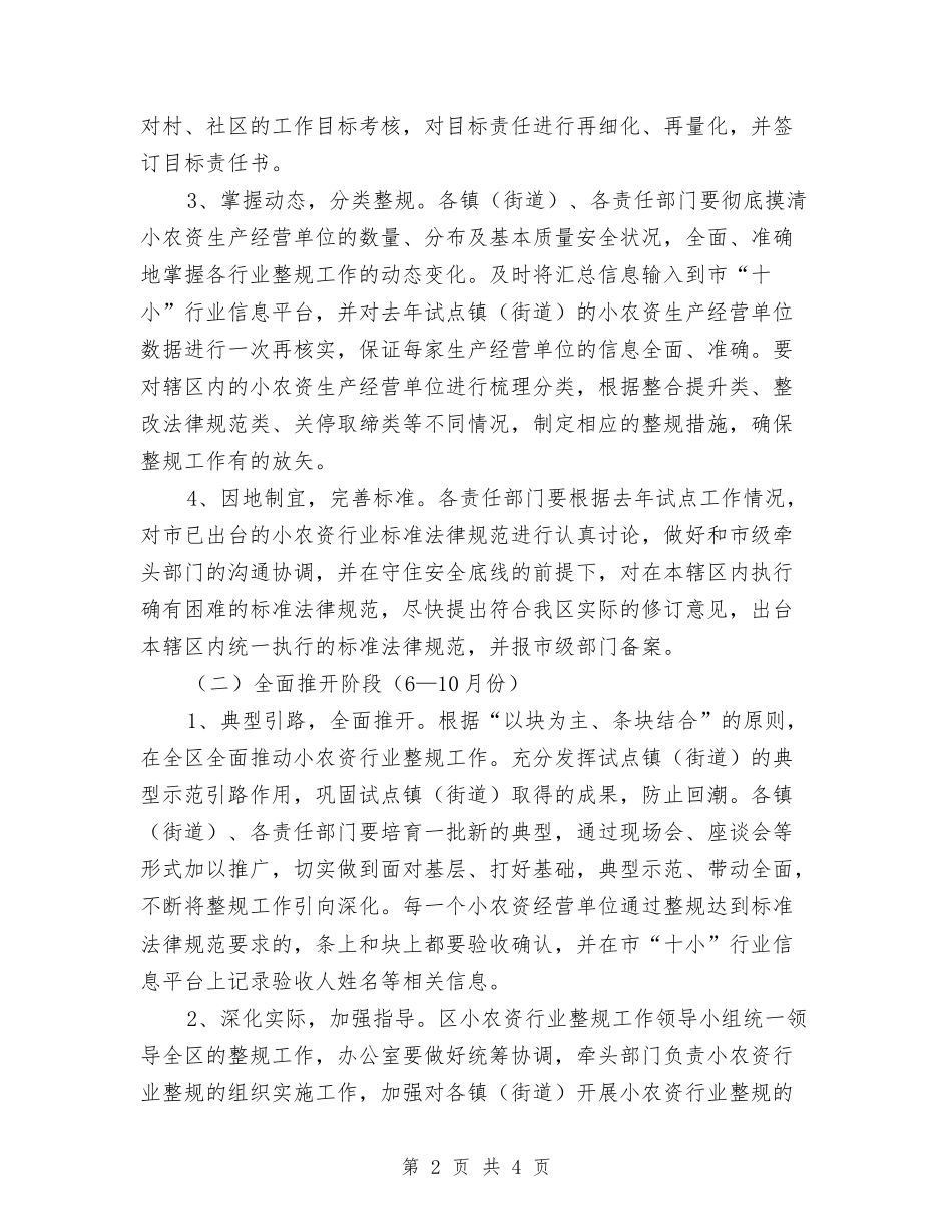 地区小农资整规工作实施方案_第2页