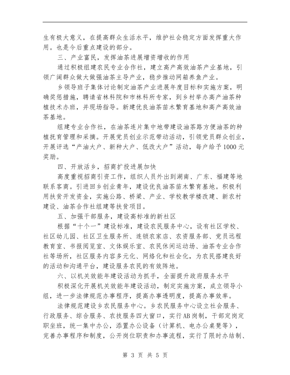 全乡振兴发展大讨论总结材料【新版】_第3页