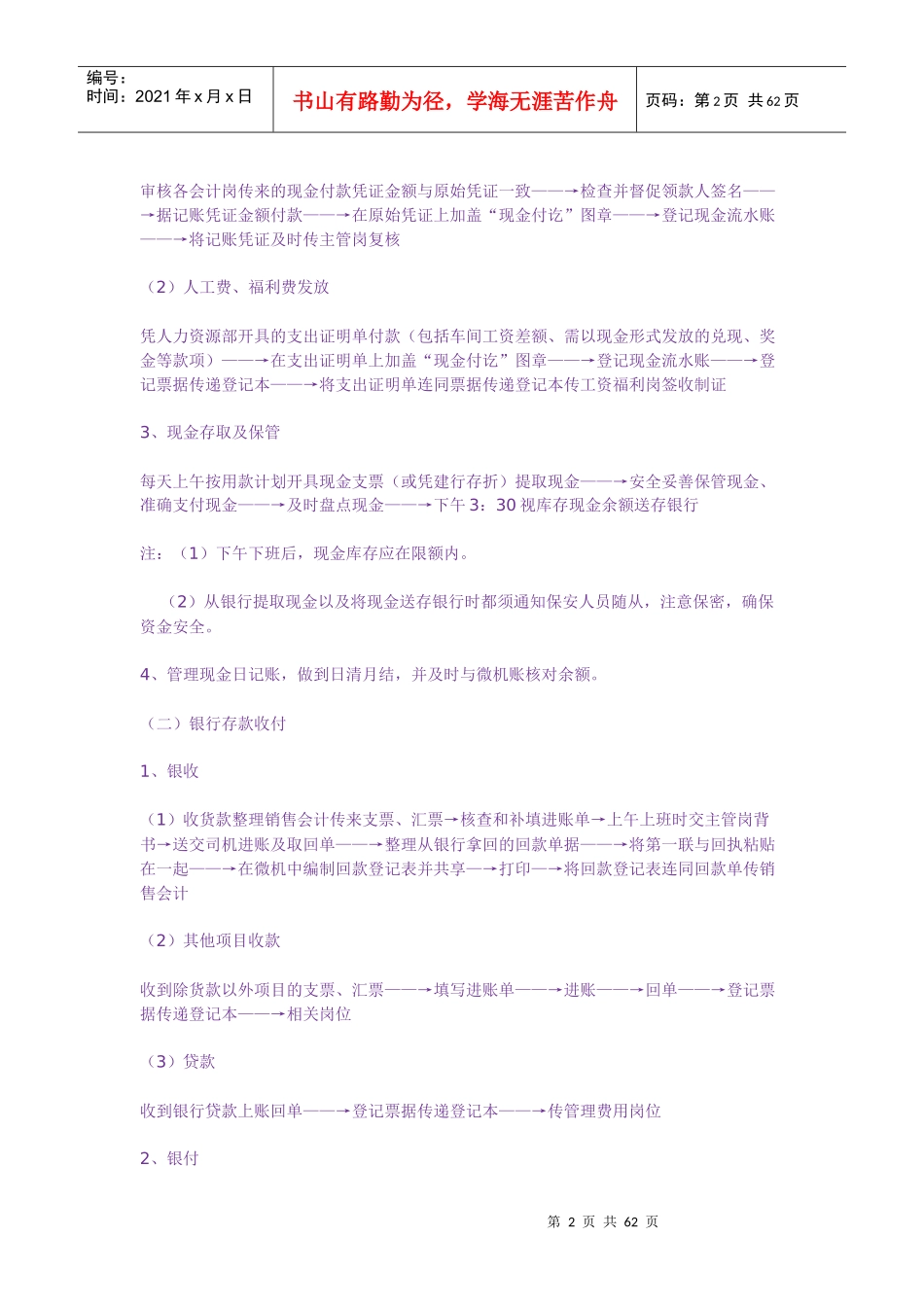 财会各项工作流程_第2页