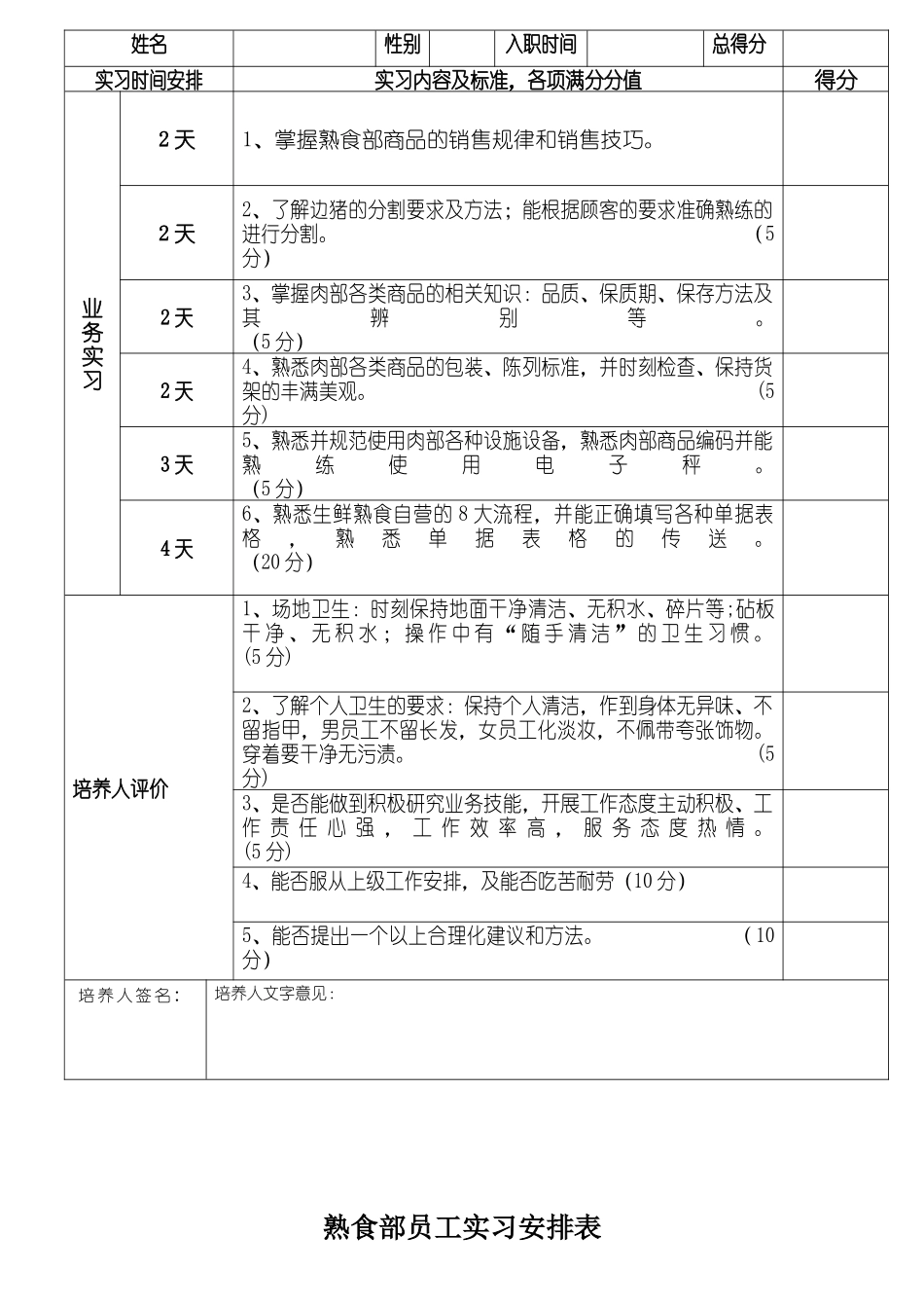 普通员工实习内容及计划(1)_第2页