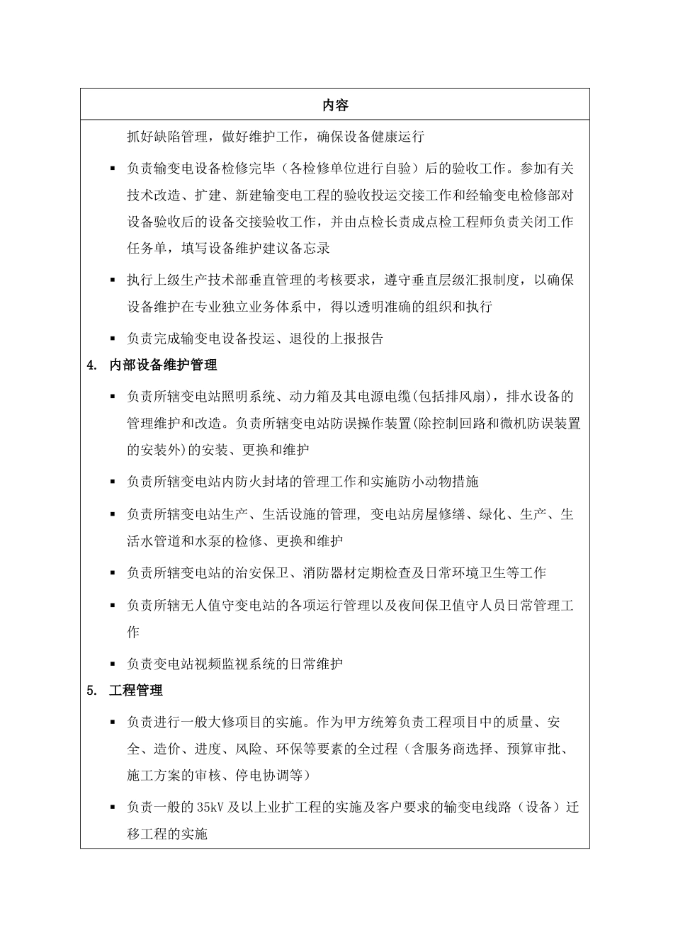 苏州供电公司输变电运行部（生产技术部）部门职责说明_第3页