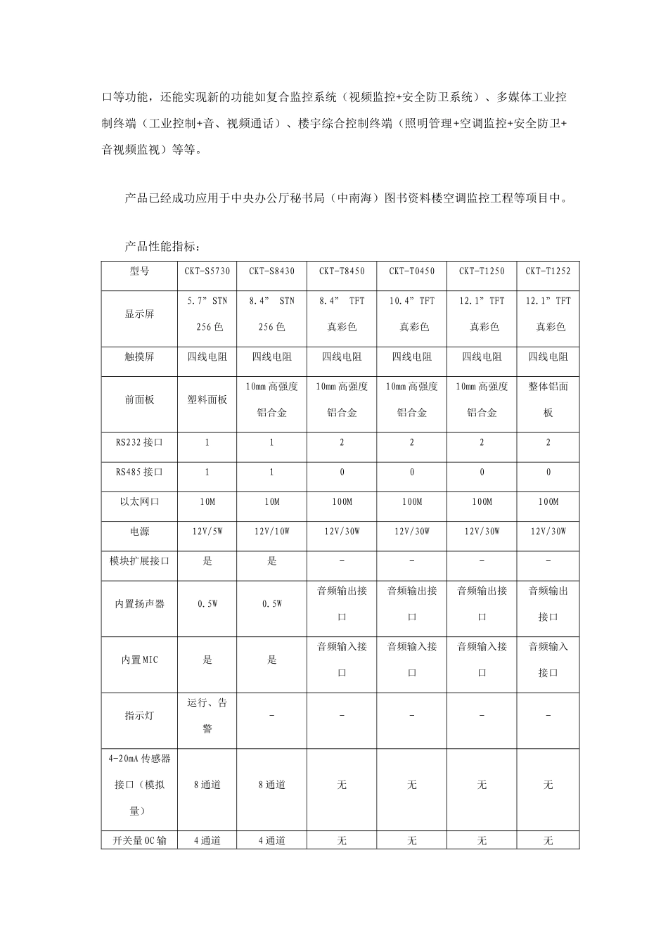 多媒体嵌入式控制终端_第2页