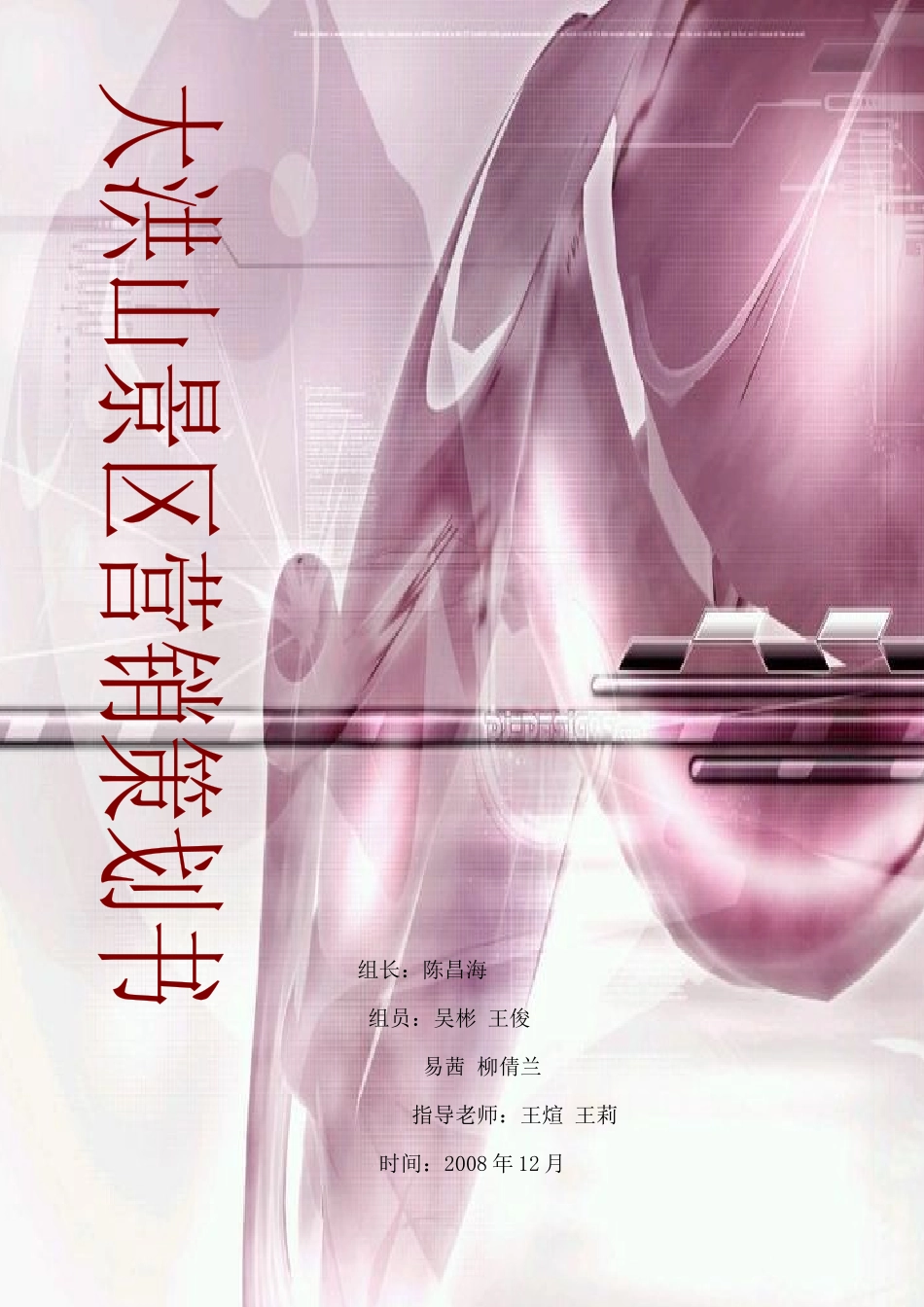 大洪山风景区营销策划方案_第1页