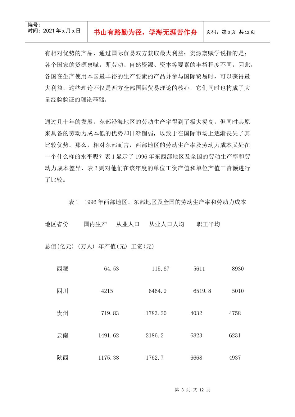 西部开放中对外贸易战略的选择_第3页