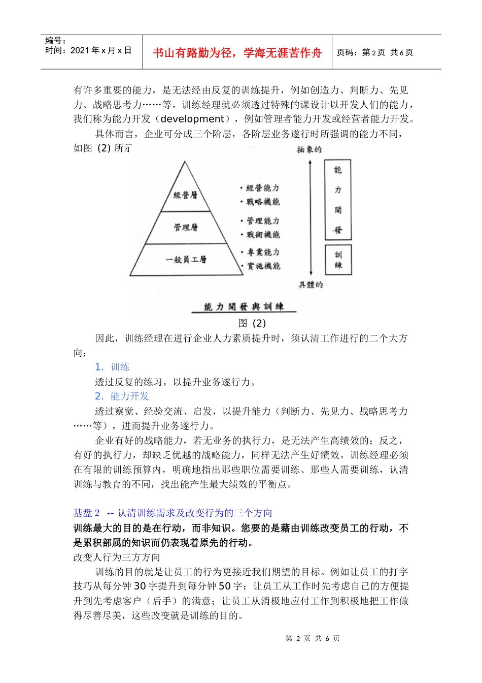 训练经理的三个基盘工作_第2页