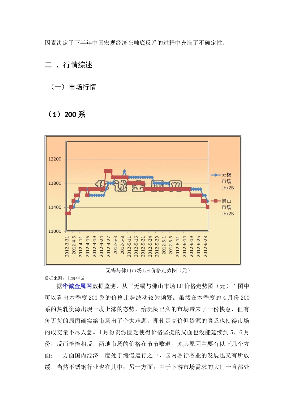 不锈钢产业链第二季市场行情分析-华诚金属网_第2页