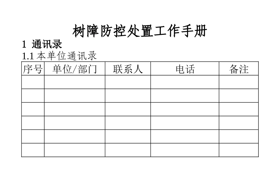 树障防控处置工作手册(参考模板)_第3页