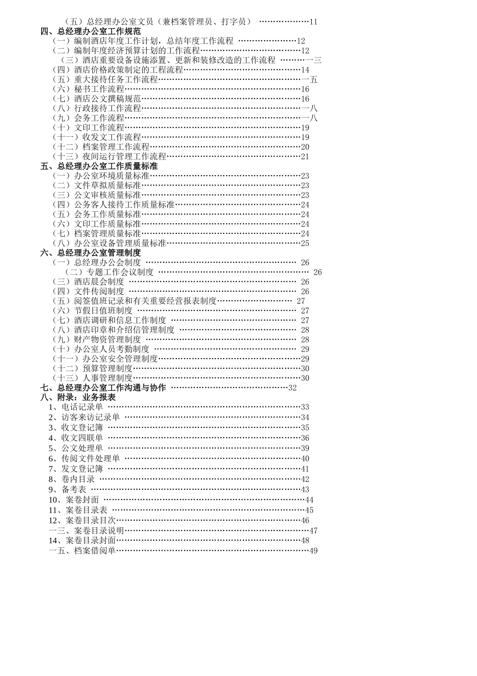 总经理办公室岗位设置与岗位职责_第2页