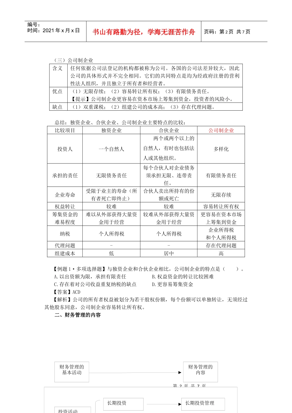 财务成本管理·闫华红基础班·第一章(1)_第2页