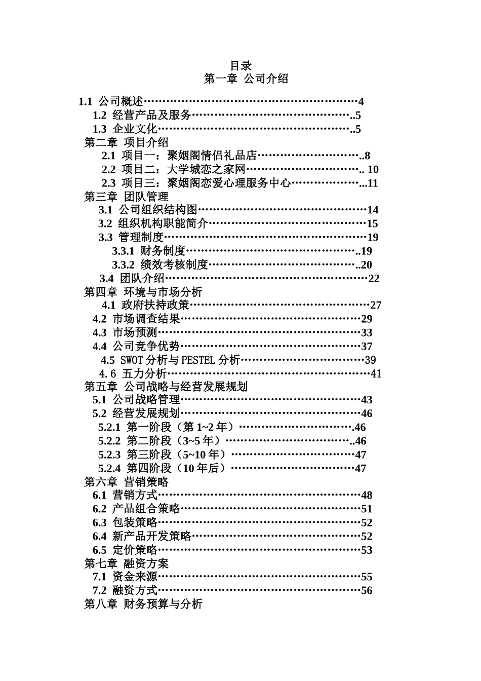 翼思团队创业商业策划书_第2页