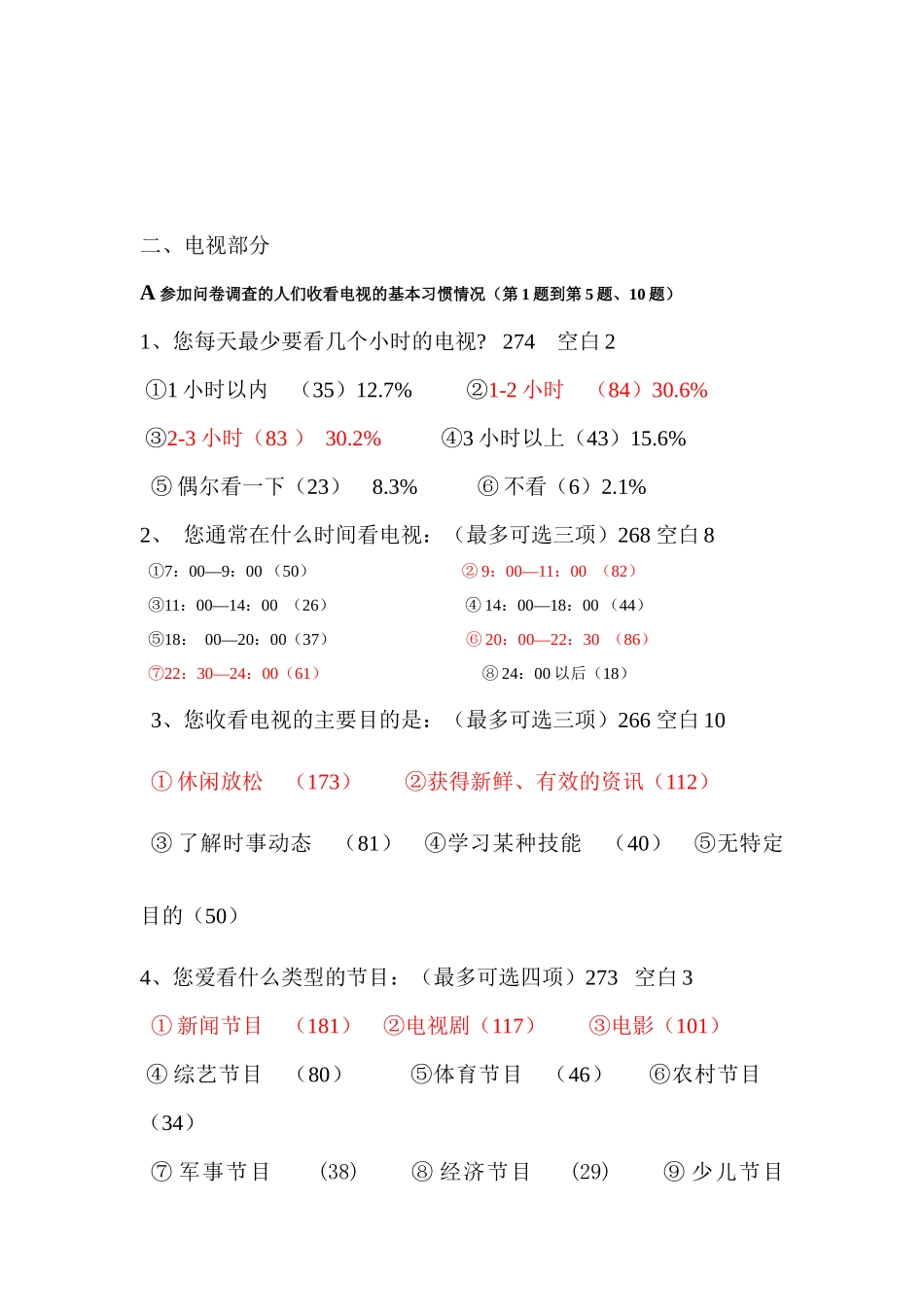 兵团边境 电视受众 数据 初步整理好_第3页