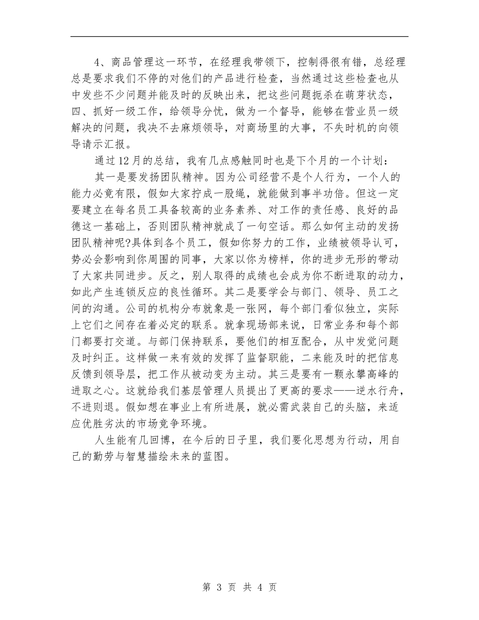 2024年销售人员12月工作总结_第3页