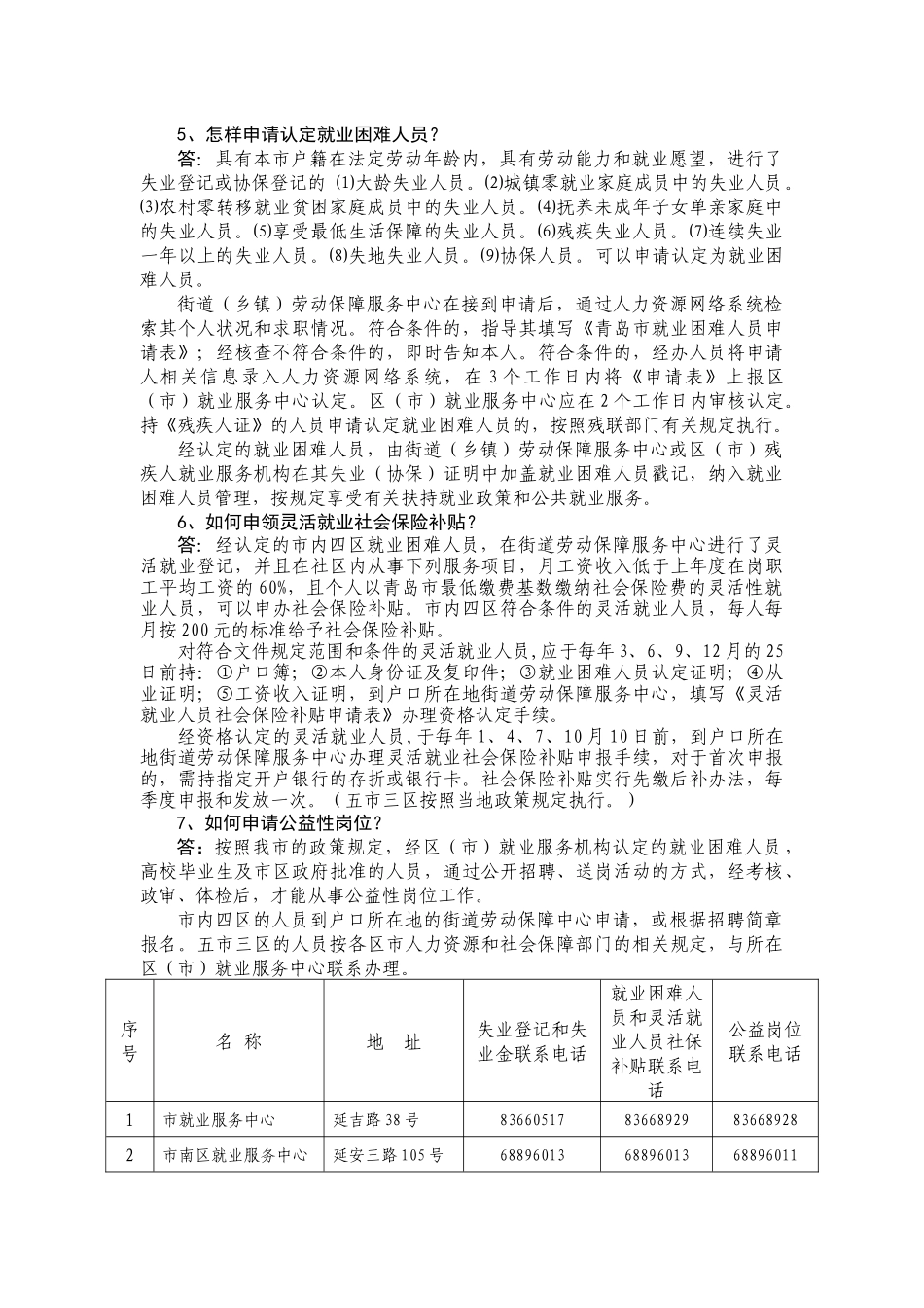 青岛市人力资源和社会保障局_第3页