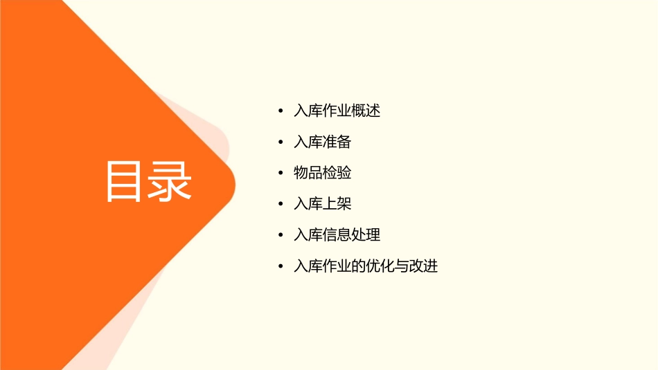 项目二任务一入库作业的基本流程课件_第2页