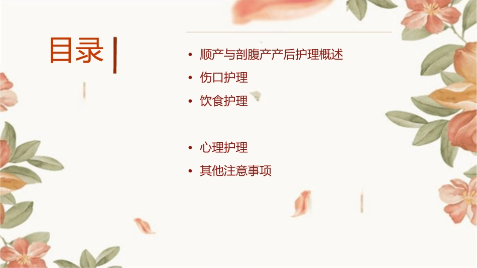 顺产破腹产产后护理课件_第2页