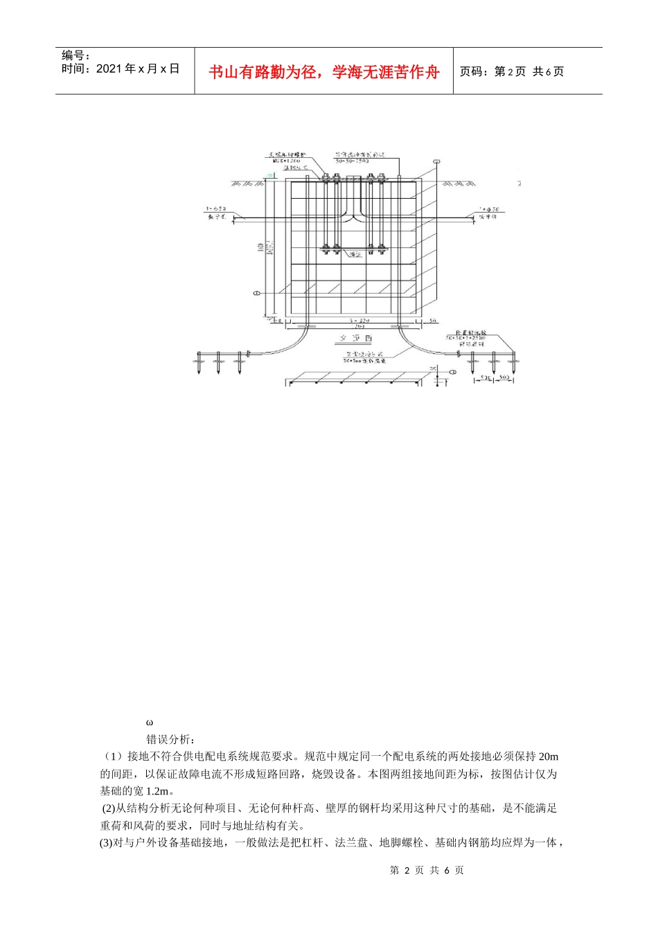 谈高速公路机电设施土建预留预埋设计施工中存在的问题1_第2页