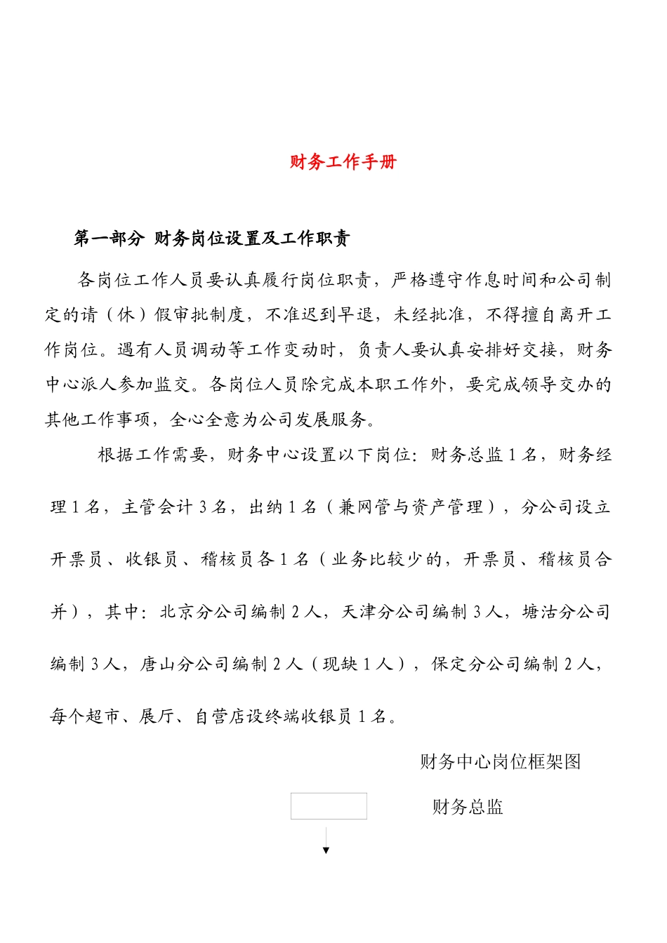 某集团财务工作手册_第1页