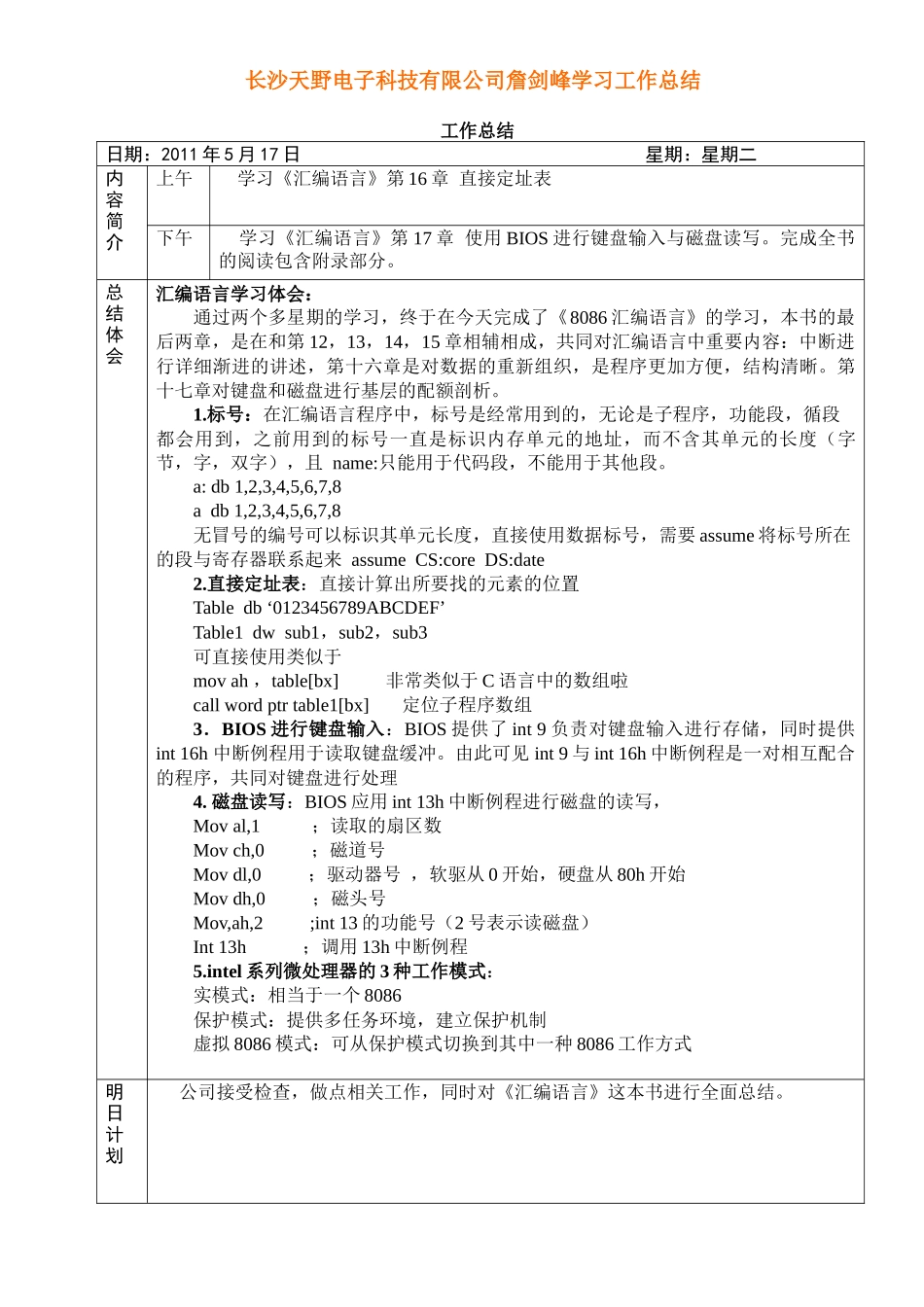 詹剑峰XXXX521学习工作总结_第2页