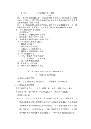 对外贸易的产生与发展(31页)