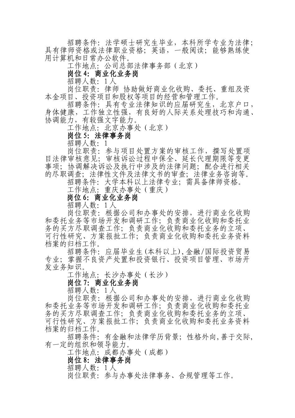 某某资产管理公司校园招聘_第3页