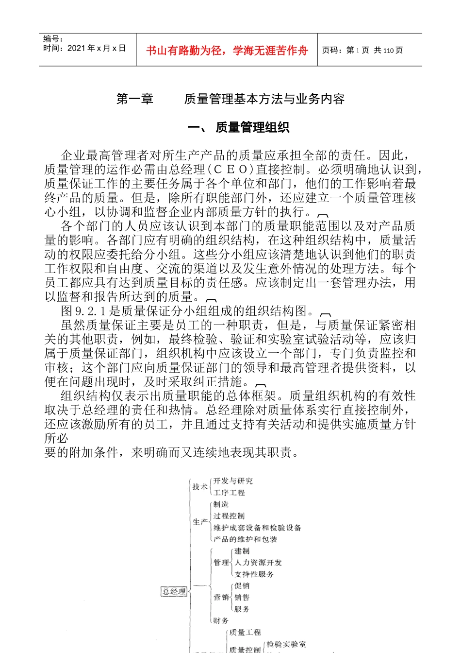质量经理工作手册--质量管理基本方法与业务内容_第2页