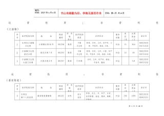 运营性质非营利性