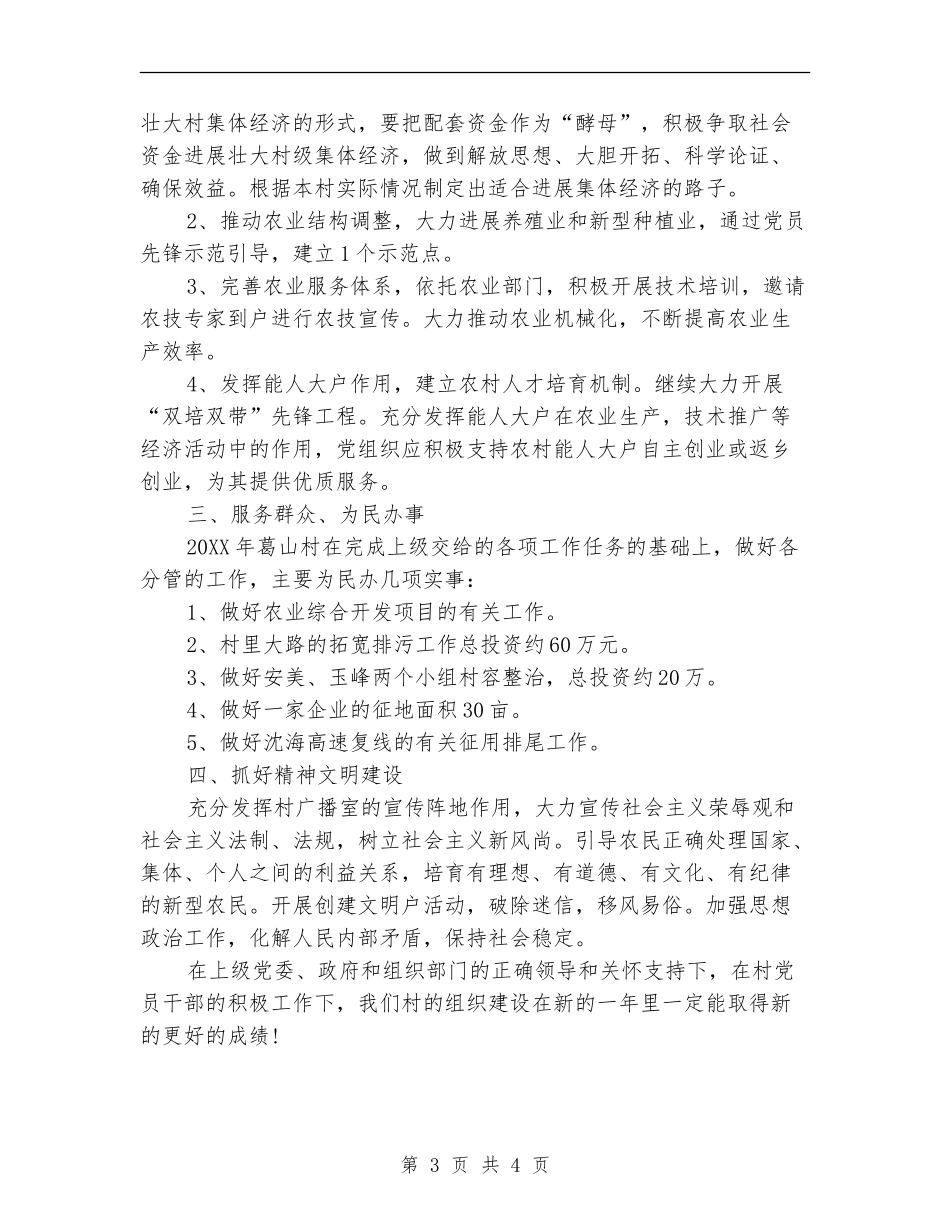 村党支部年初工作计划_第3页
