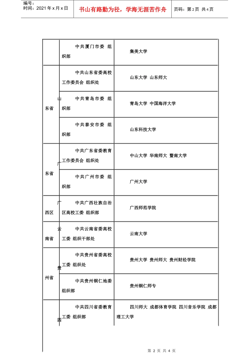 跨省转移党员组织关系介绍信抬头汇总_第3页
