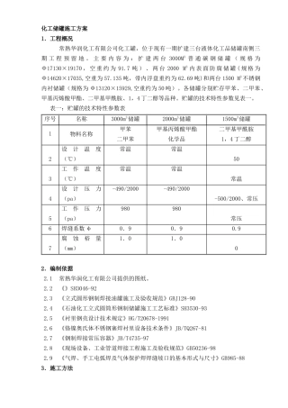常熟华润储罐施工方案