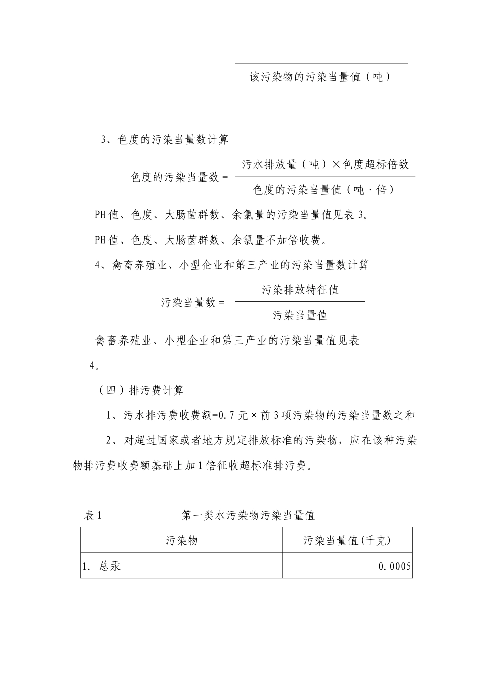 排污费征收标准及计算方法-附件：_第2页