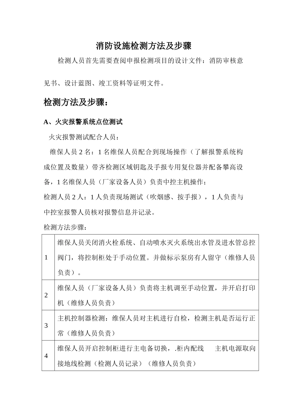 消防设施检测方法及步骤_第2页