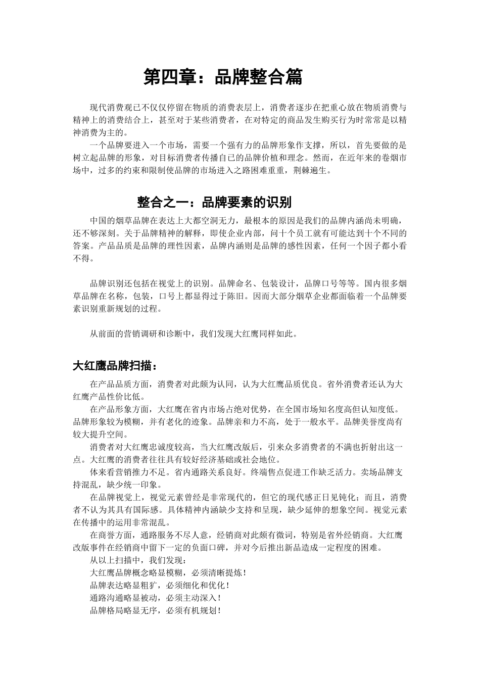 大红鹰品牌营销策划10_第1页