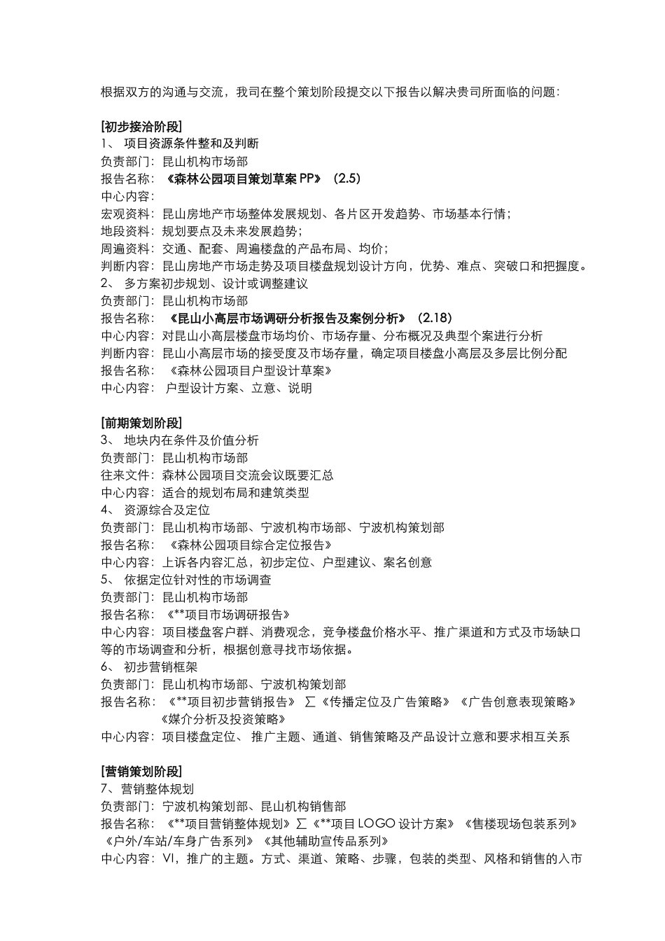 森林公园项目全程策划工作计划_第2页