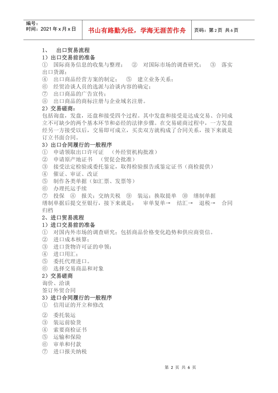 进出口贸易流程详解_第2页