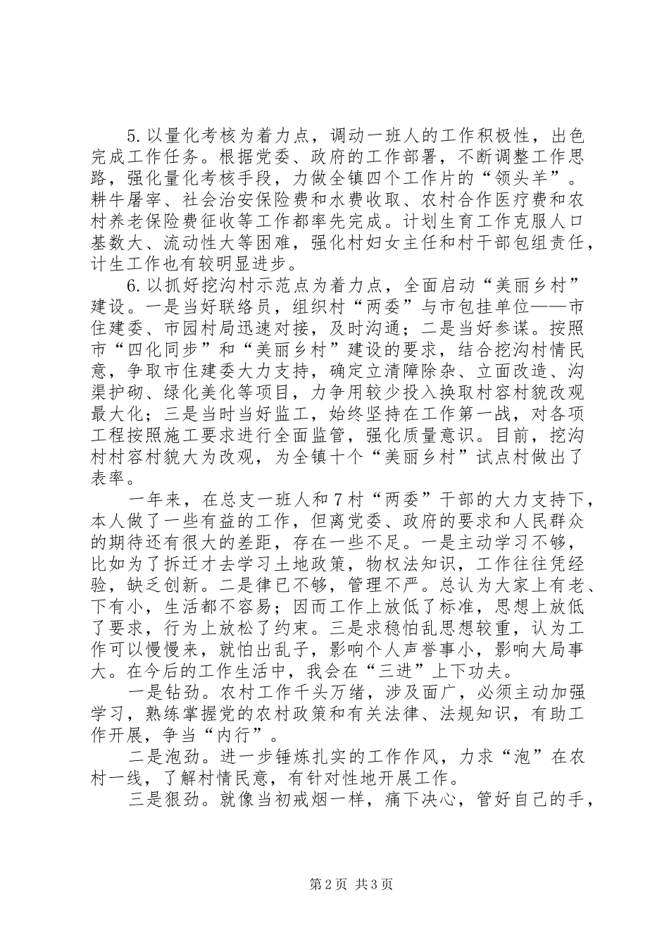 规划局副局长个人工作总结_第2页